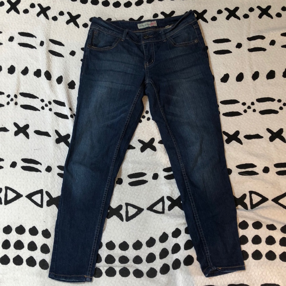 Paris Blues Skinny Ankle Jeans